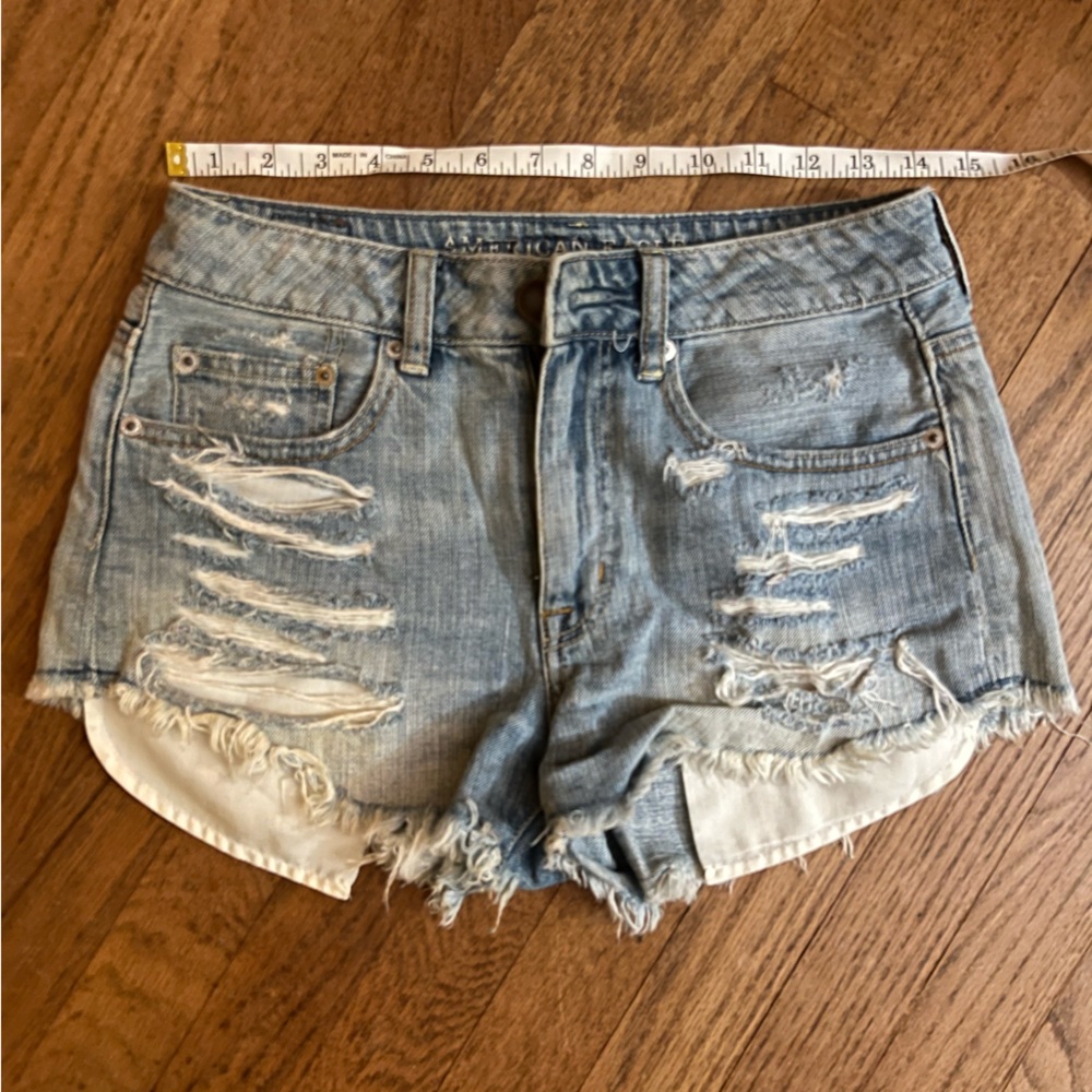High waisted shorts